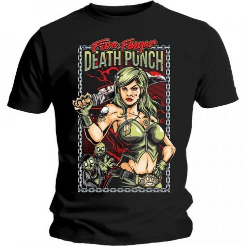 Five Finger Death Punch - Tričko Assassin - Muž, Unisex, Čierna, XXL