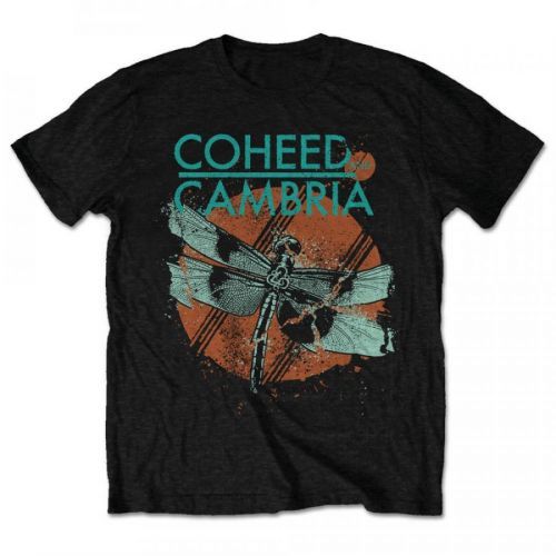 Coheed And Cambria - Tričko Dragonfly - Muž, Unisex, Čierna, XXL