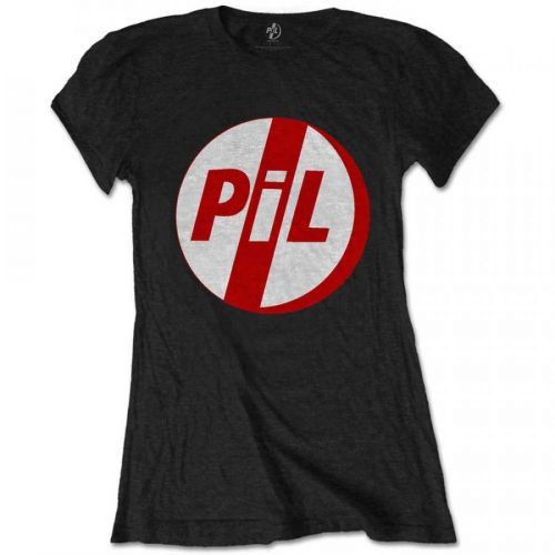 PIL Public Image Ltd - Tričko Logo - Žena, Čierna, S