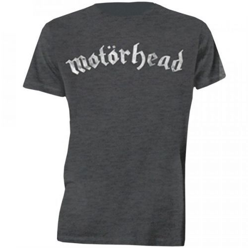 Motörhead - Tričko Distressed Logo - Muž, Unisex, Šedá, XXL