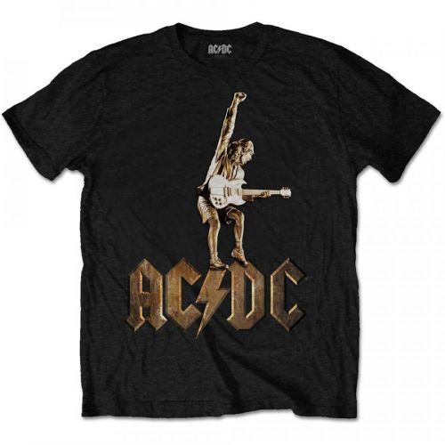 AC/DC - Tričko Angus Statue - Muž, Unisex, Čierna, XXL