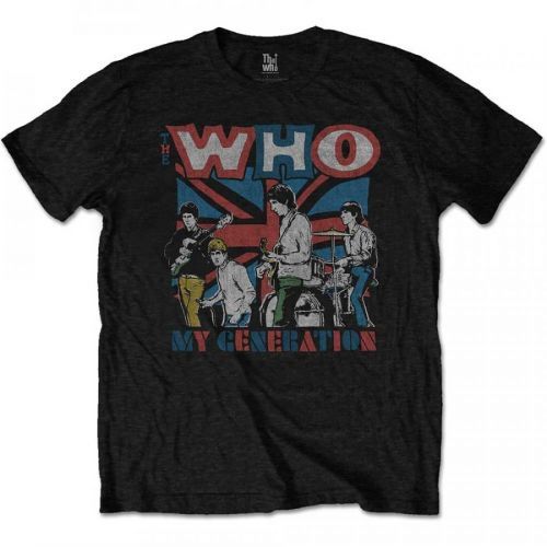 The Who - Tričko My Generation Sketch - Muž, Unisex, Čierna, XXL