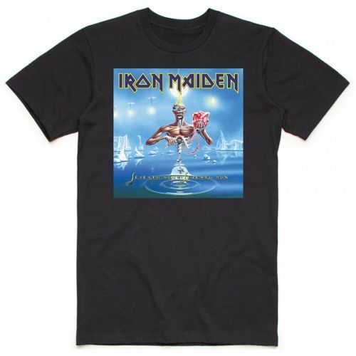 Iron Maiden - Tričko Seventh Son Box - Muž, Unisex, Čierna, XXL