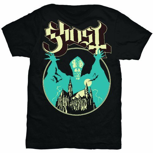 Ghost - Tričko Opus - Muž, Unisex, Čierna, XXL