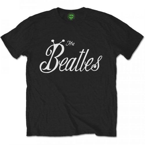 The Beatles - Tričko Bug Logo - Muž, Unisex, Čierna, XXL