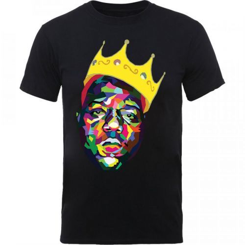 Biggie Smalls - Tričko Crown - Muž, Unisex, Čierna, XXL