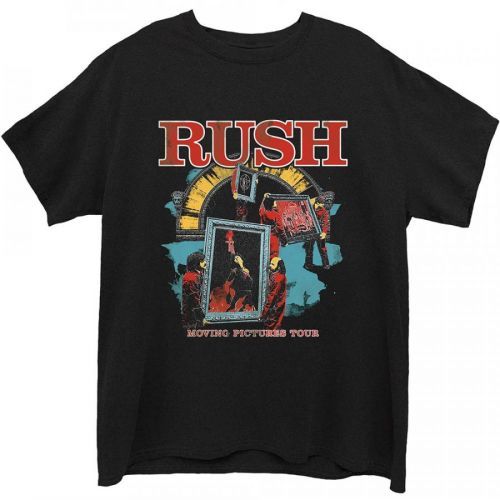 Rush - Tričko Moving Pictures - Muž, Unisex, Čierna, XXL
