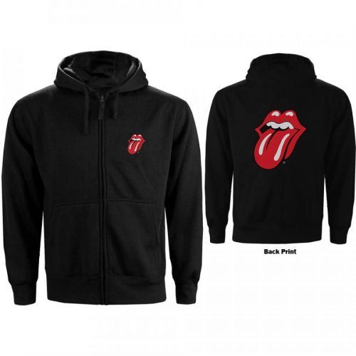 Rolling Stones - Zipper Classic Tongue - Muž, Unisex, Čierna, XXL