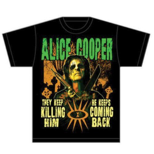 Alice Cooper - Tričko Graveyard - Muž, Unisex, Čierna, S