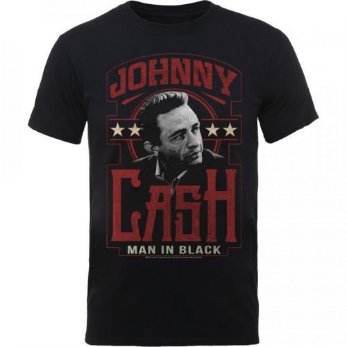 Johnny Cash - Tričko Man In Black - Muž, Unisex, Čierna, XXL