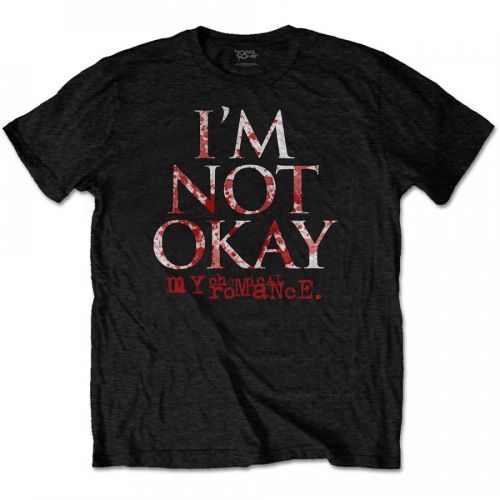 My Chemical Romance - Tričko I'm Not Okay - Muž, Unisex, Čierna, S