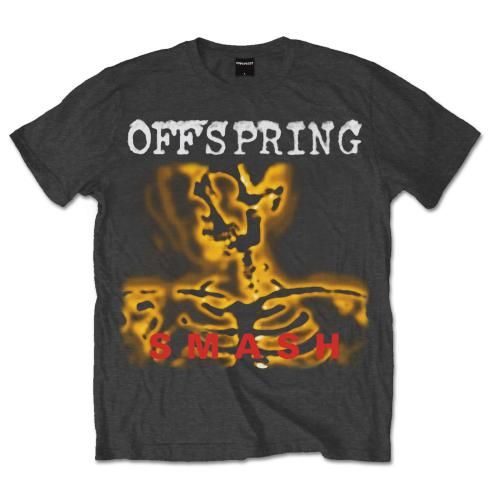 The Offspring - Tričko Smash 20 - Muž, Unisex, Šedá, S
