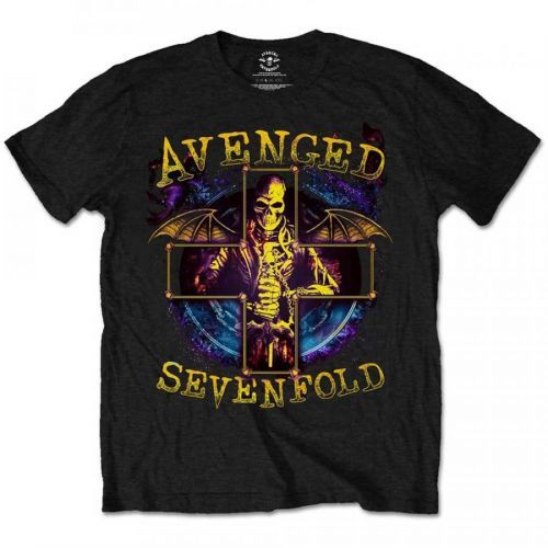 Avenged Sevenfold A7X - Tričko Stellar - Muž, Unisex, Čierna, XXL