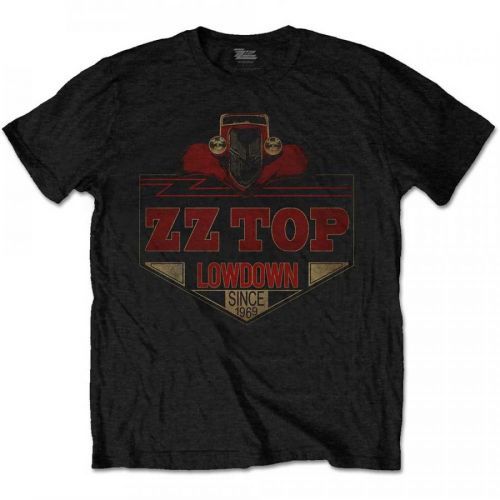 ZZ Top - Tričko Lowdown - Muž, Unisex, Čierna, L