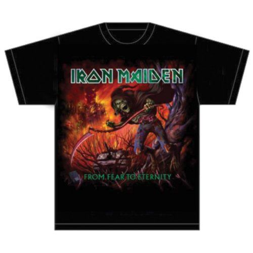 Iron Maiden - Tričko From Fear to Eternity Album - Muž, Unisex, Čierna, XXL