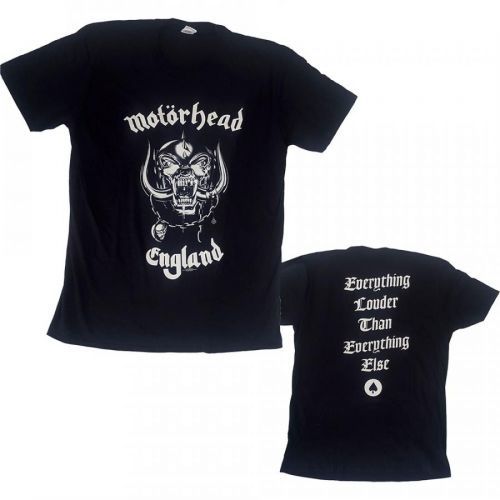 Motörhead - Tričko England - Muž, Unisex, Čierna, XXL