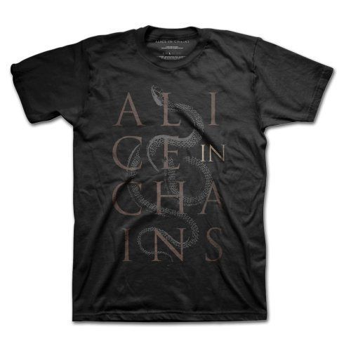 Alice In Chains - Tričko Snakes - Muž, Unisex, Čierna, XXL