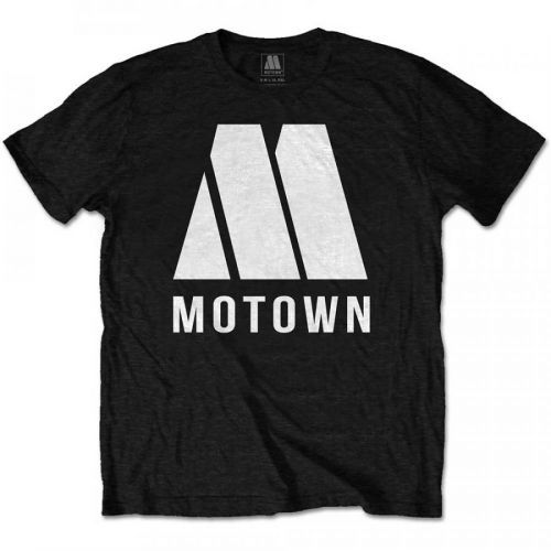 Motown - Tričko M Logo - Muž, Unisex, Čierna, XXL