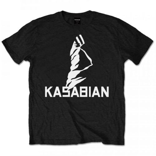 Kasabian - Tričko Ultra Face - Muž, Unisex, Čierna, XXL