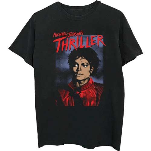 Michael Jackson - Tričko Thriller Pose - Muž, Unisex, Čierna, XXL