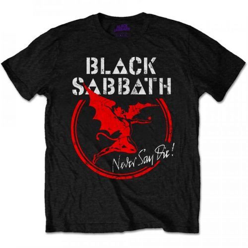 Black Sabbath - Tričko Archangel Never Say Die - Muž, Unisex, Čierna, XXL