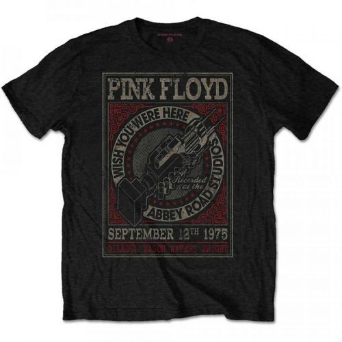 Pink Floyd - Tričko WYWH Abbey Road Studios - Muž, Unisex, Čierna, XXL