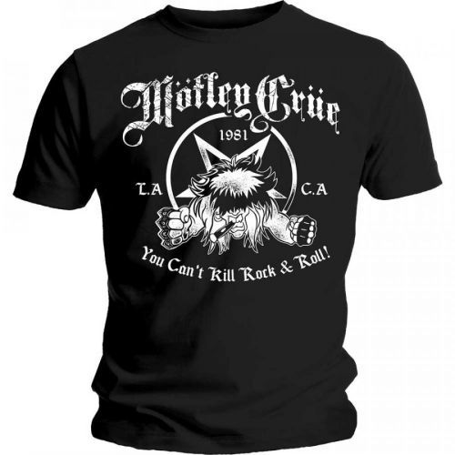 Motley Crue - Tričko You Can't Kill Rock & Roll - Muž, Unisex, Čierna, XXL