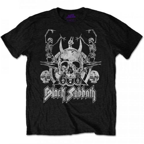 Black Sabbath - Tričko Dancing - Muž, Unisex, Čierna, XXL