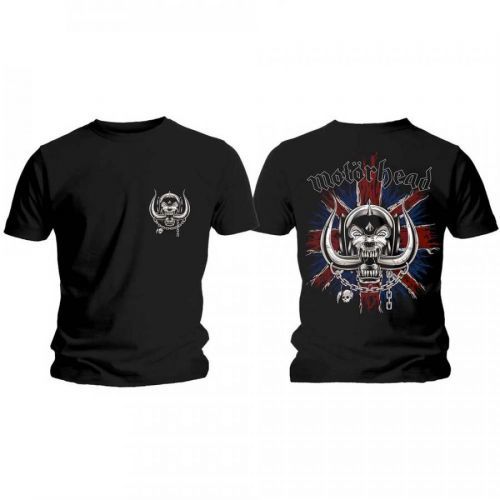 Motörhead - Tričko British Warpig & Logo - Muž, Unisex, Čierna, S