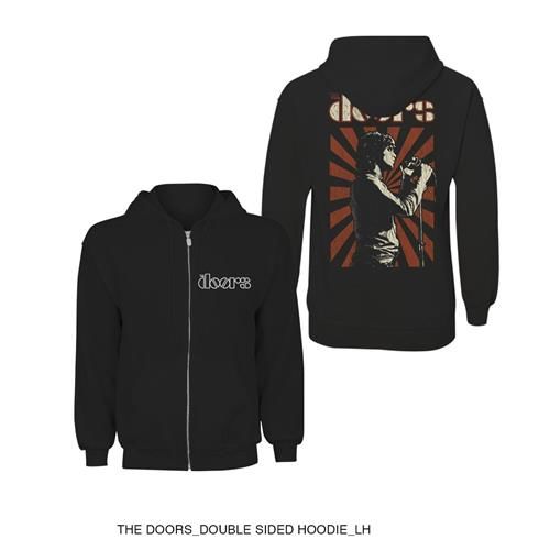 The Doors - Zipper Lizard King - Muž, Unisex, Čierna, S