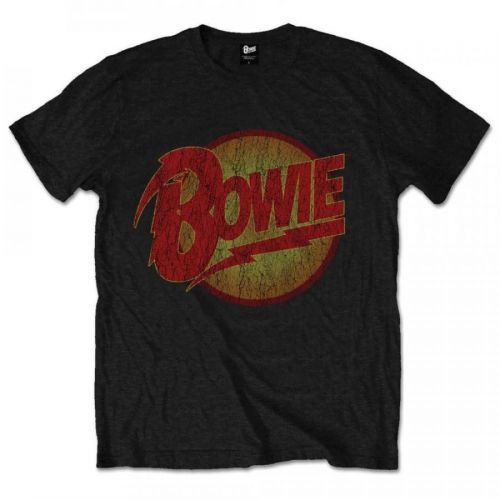 David Bowie - Tričko Diamond Dogs Vintage - Muž, Unisex, Čierna, XXL