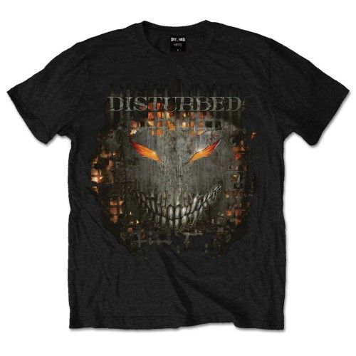 DISTURBED - Tričko Fire Behind - Muž, Unisex, Čierna, XXL