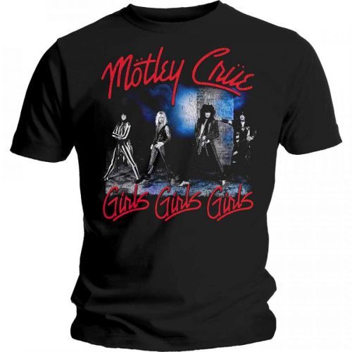 Motley Crue - Tričko Smokey Street - Muž, Unisex, Čierna, XXL