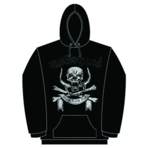 Motörhead - Mikina March or Die - Muž, Unisex, Čierna, S