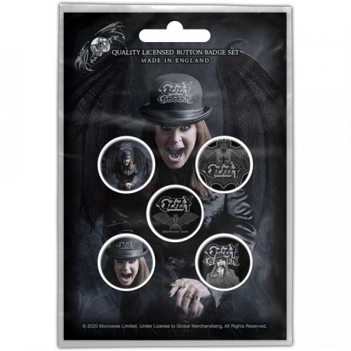 Ozzy Osbourne - Odznaky Ordinary Man