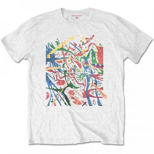 Pink Floyd - Tričko Pollock Prism - Muž, Unisex, Biela, XXL