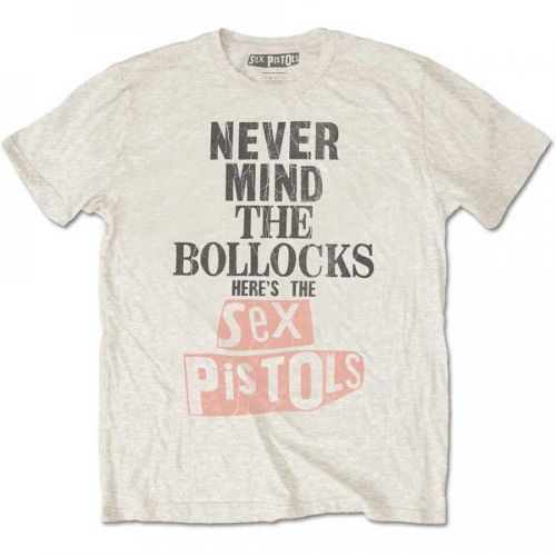 THE SEX PISTOLS - Tričko Bollocks Distressed - Muž, Unisex, Natural, XXL