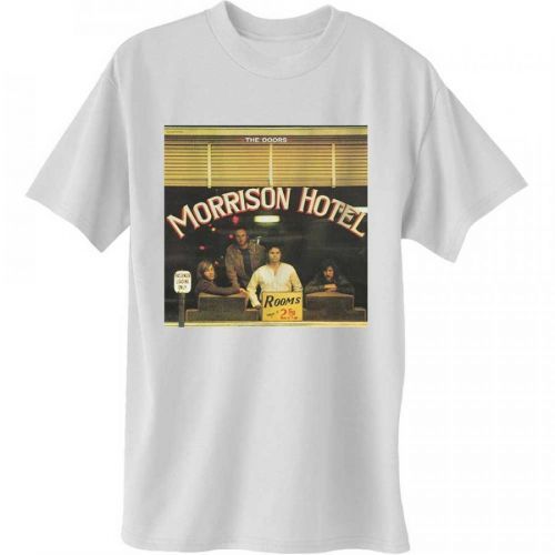 The Doors - Tričko Morrison Hotel - Muž, Unisex, Biela, XXL