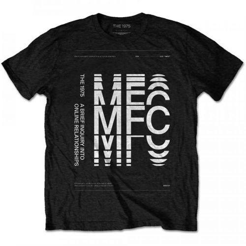 The 1975 - Tričko ABIIOR MFC - Muž, Unisex, Čierna, XXL
