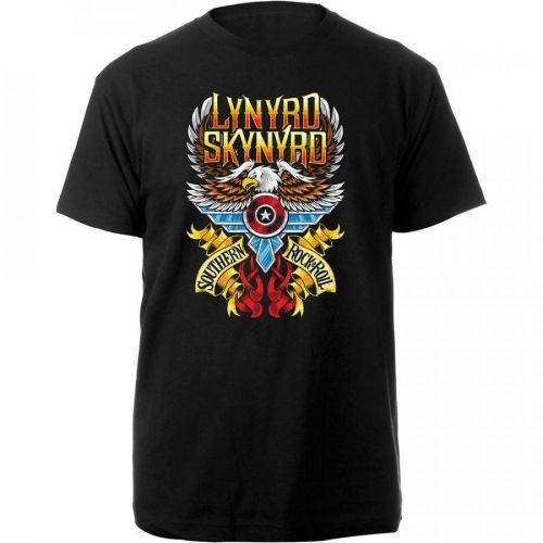 Lynyrd Skynyrd - Tričko Southern Rock & Roll - Muž, Unisex, Čierna, XXL