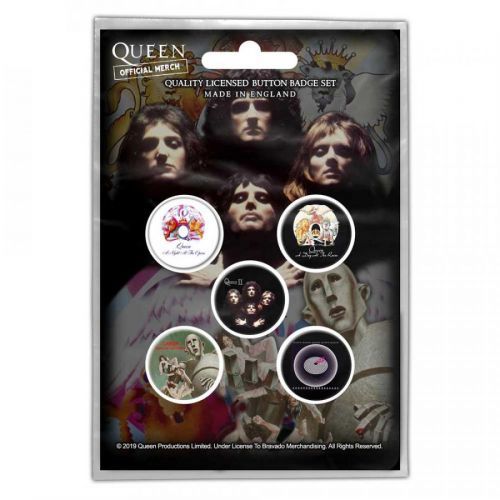 Queen - Odznaky Early Albums
