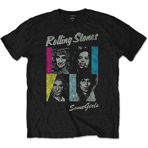 Rolling Stones - Tričko Some Girls - Muž, Unisex, Čierna, XXL