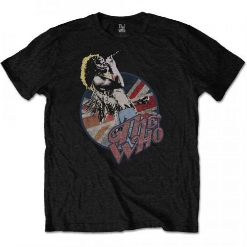 The Who - Tričko Roger Vintage Pose - Muž, Unisex, Čierna, XXL