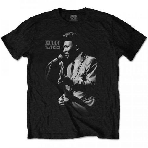 Muddy Waters - Tričko Muddy Live - Muž, Unisex, Čierna, XXL