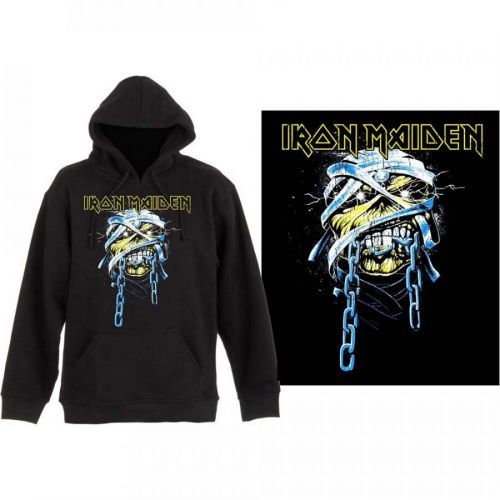 Iron Maiden - Mikina Powerslave - Muž, Unisex, Čierna, S