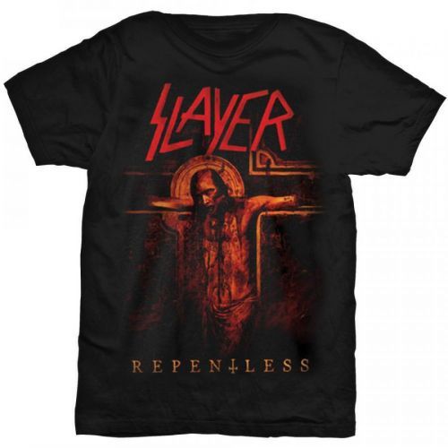 Slayer - Tričko Crucifix - Muž, Unisex, Čierna, M
