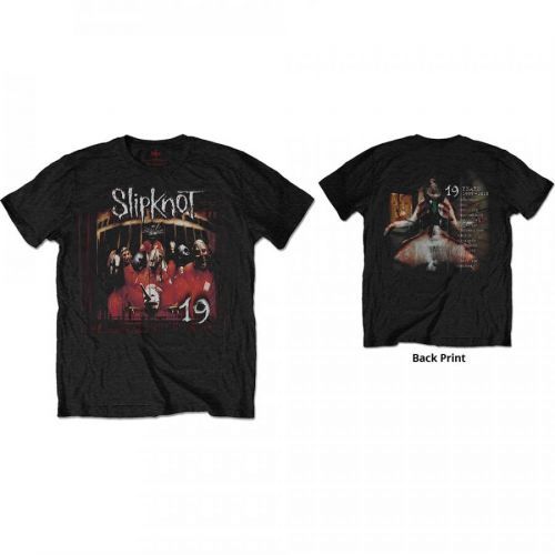 Slipknot - Tričko Debut Album 19 Years - Muž, Unisex, Čierna, S
