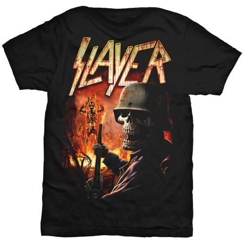Slayer - Tričko Torch - Muž, Unisex, Čierna, XXL