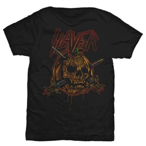 Slayer - Tričko Skull Pumpkin - Muž, Unisex, Čierna, XL