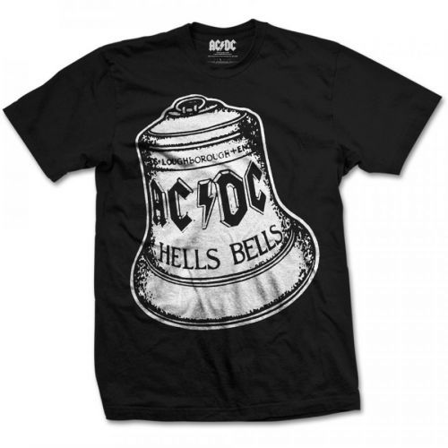 AC/DC - Tričko Hells Bells - Muž, Unisex, Čierna, S